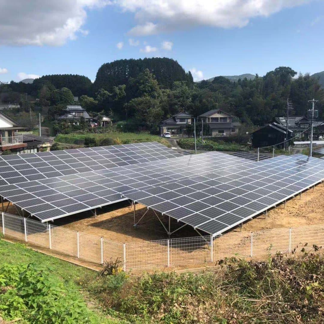 佐賀県嬉野市の太陽光発電所