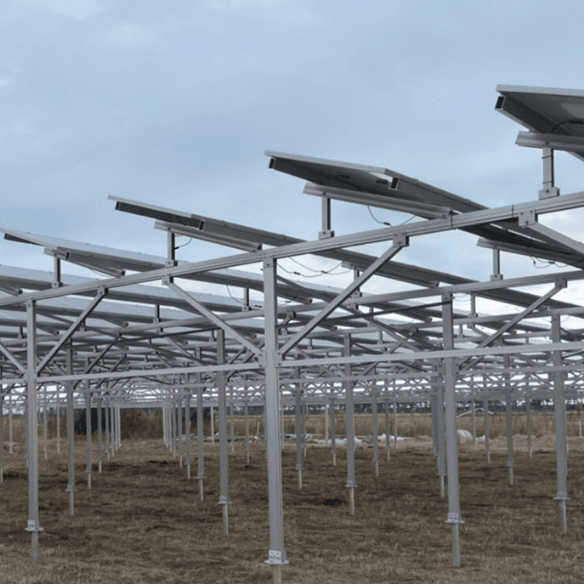 宮城県亘理郡（営農型）の太陽光発電所